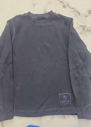 Gri Erkek Çocuk Sweatshirt Uzun Kollu - Görsel 2