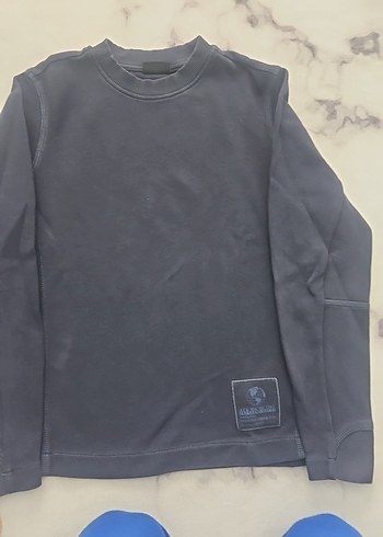 Gri Erkek Çocuk Sweatshirt Uzun Kollu - Görsel 3