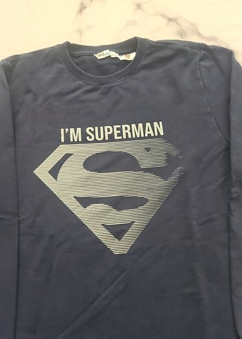 Erkek Triko Sweatshirt Uzun Kollu Gri - Görsel 2