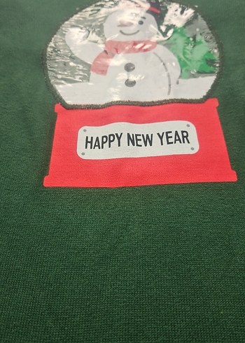 Yeşil Erkek Çocuk Örme Sweatshirt - Görsel 3