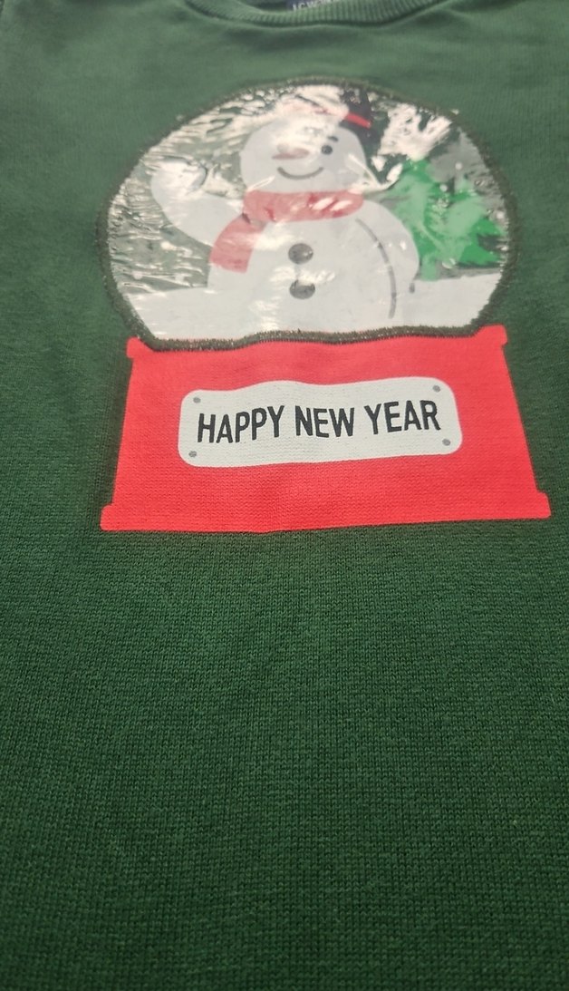 Yeşil Erkek Çocuk Örme Sweatshirt - Görsel 3