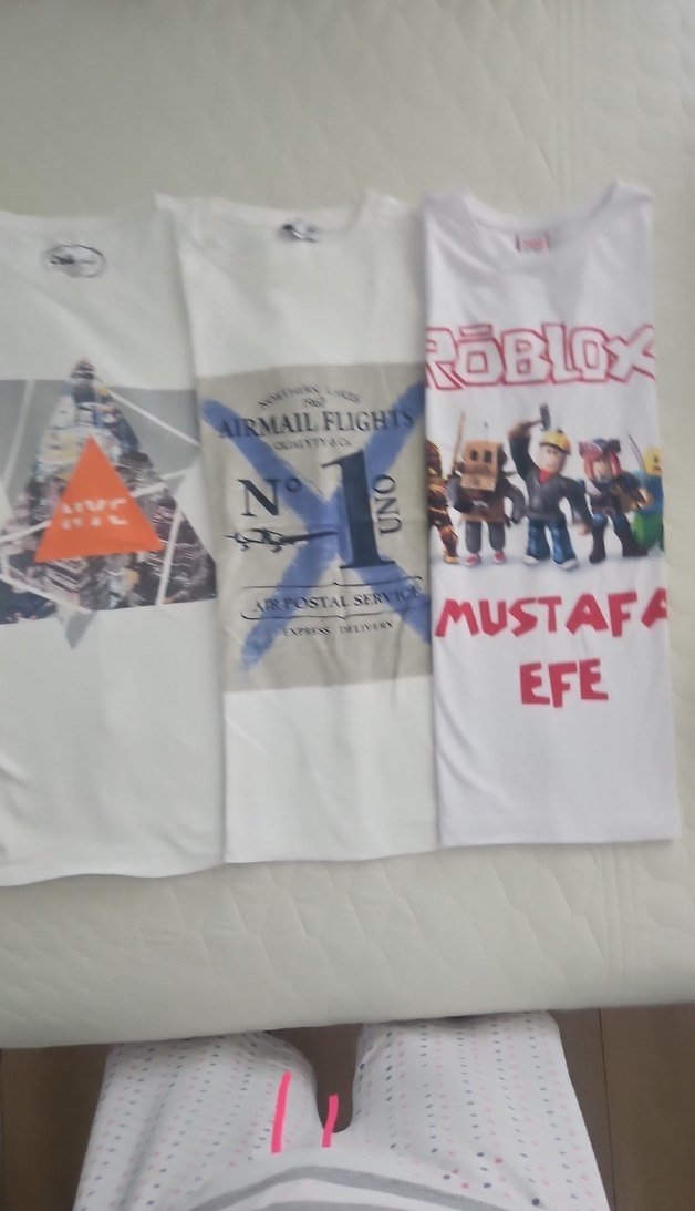 Beyaz Baskılı Erkek Çocuk Tişörtü - Görsel 2