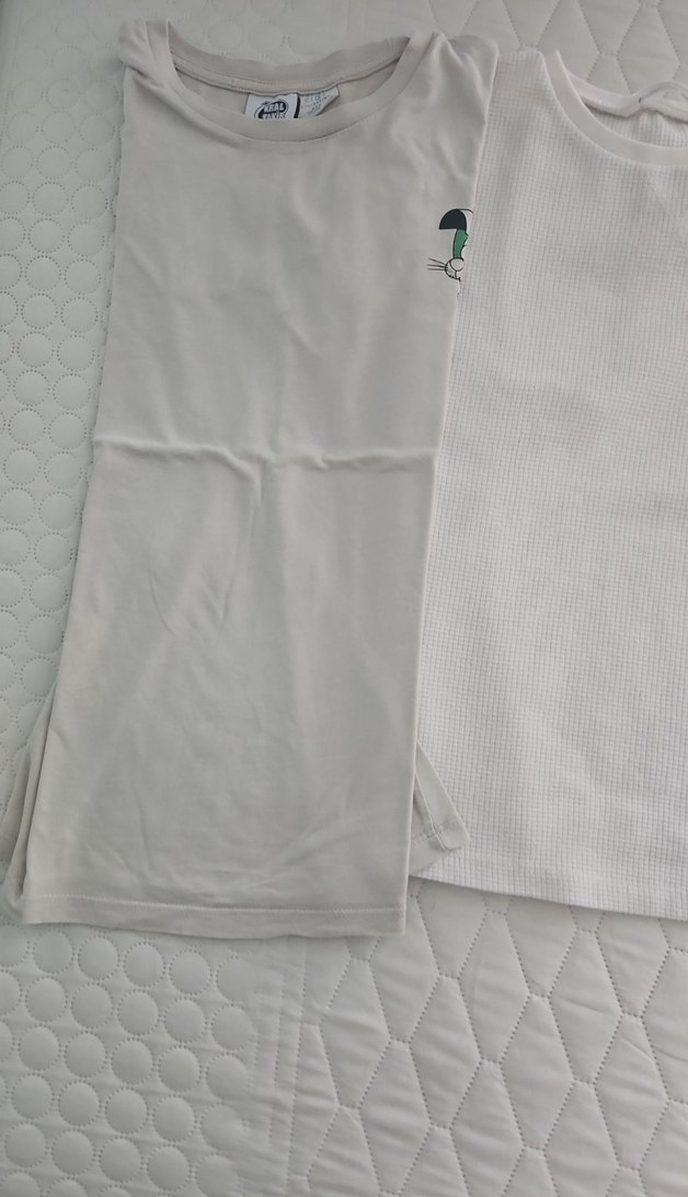 Baskılı Beyaz Erkek Çocuk Tişörtü - Görsel 4