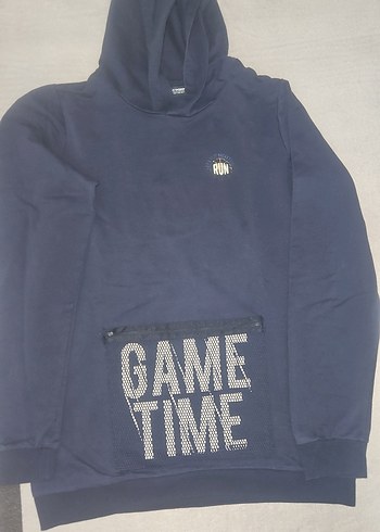 Kapüşonlu Fermuarlı Erkek Sweatshirt - Görsel 4