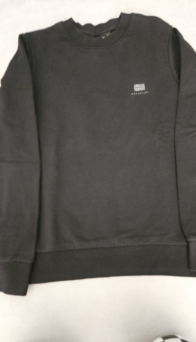 Siyah Erkek Oversize Sweatshirt - Görsel 3