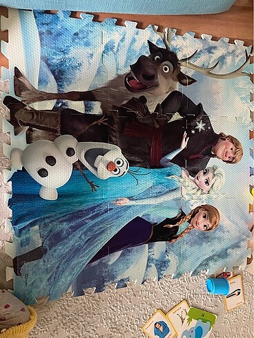 Frozen bebek yer matı Elsa