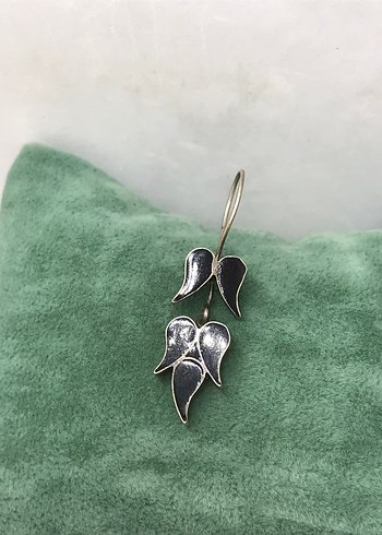 Accessorize Oltu taşı küpe kolye ucu yapılabilır