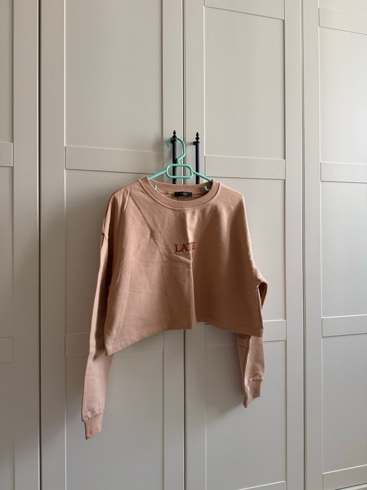 Bej Mini Rahat Kesim Kadın Eşofman - Görsel 5