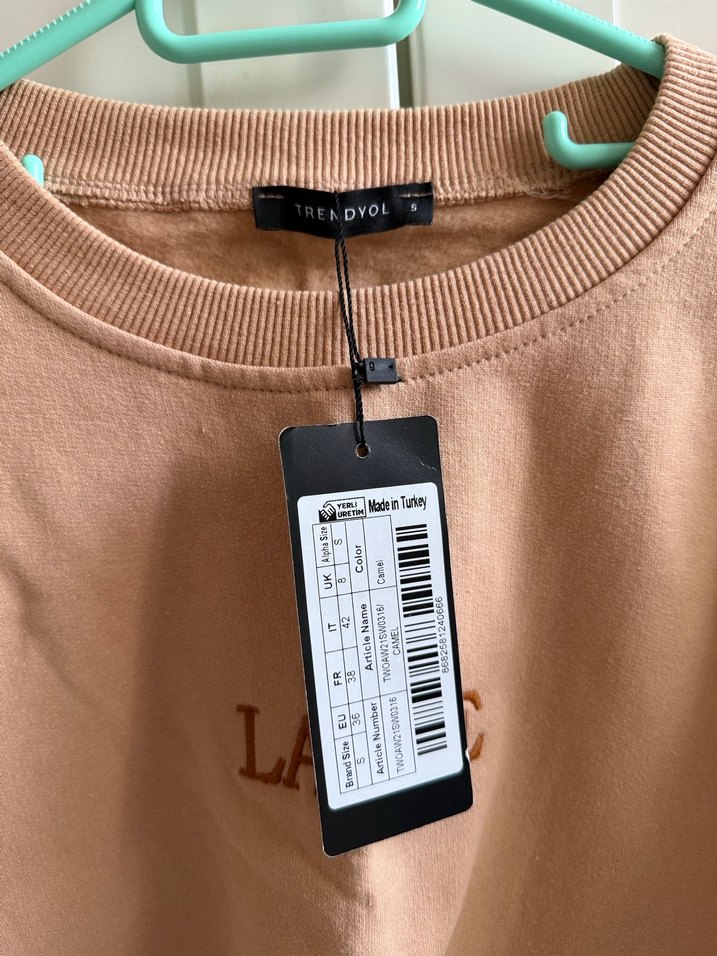 Bej Mini Rahat Kesim Kadın Eşofman - Görsel 2