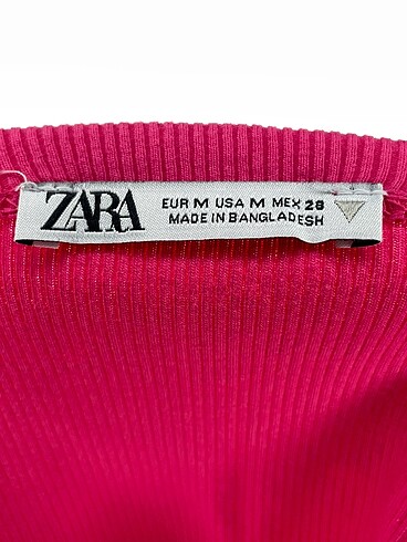 m Beden pembe Renk Zara Mini Üst %70 İndirimli.