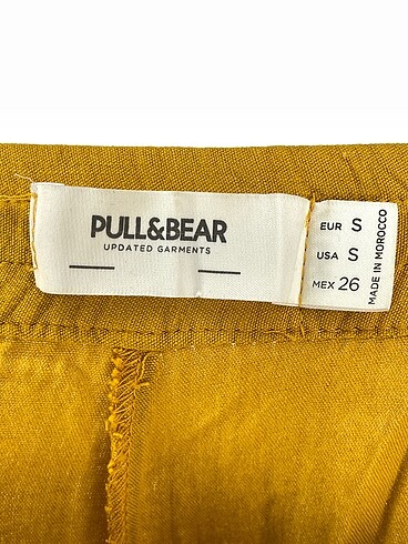 s Beden sarı Renk Pull and Bear Düz Kesim %70 İndirimli.