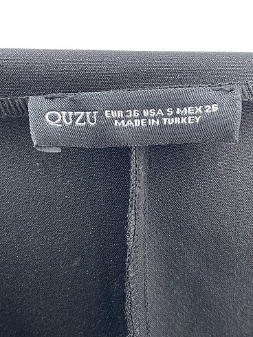 36 Beden siyah Renk Quzu Mini Şort %70 İndirimli.
