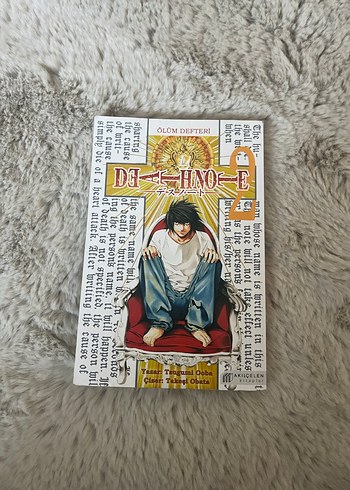 Death Note Manga Seti 1-5 Ciltler - Görsel 3