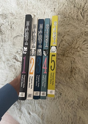 Death Note Manga Seti 1-5 Ciltler - Görsel 7