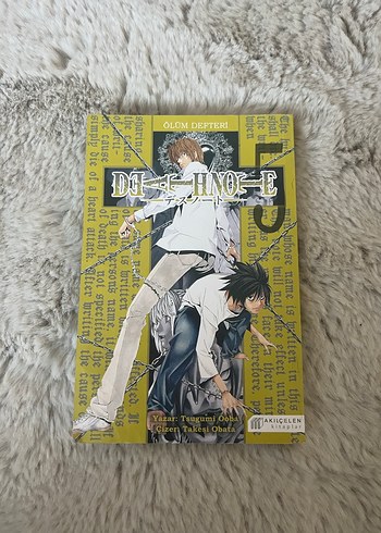Death Note Manga Seti 1-5 Ciltler - Görsel 6