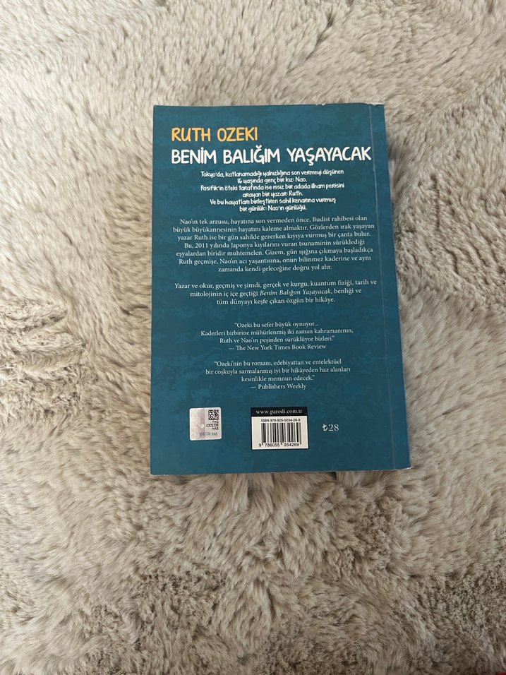 Benim Balığım Yaşayacak - Ruth Ozeki - Görsel 2