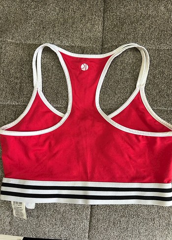 Kırmızı Fermuarlı Spor Yelek - Görsel 2