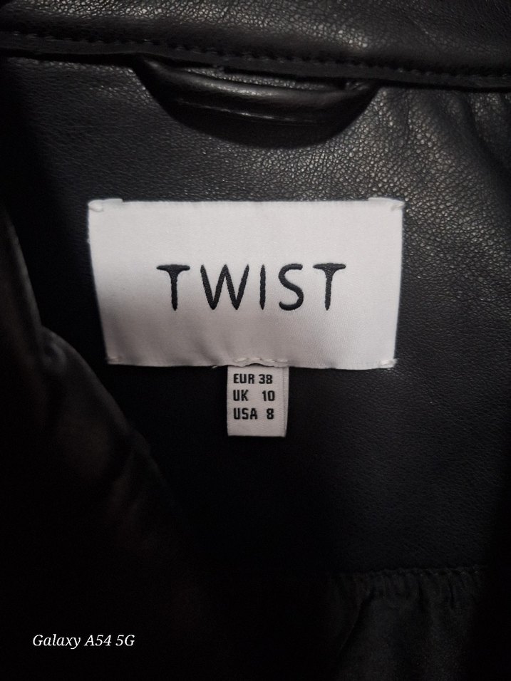 Siyah Deri Ceket - Görsel 2