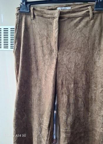 ipekyol Kadın Süet Fermuarlı Pantolon - Görsel 2