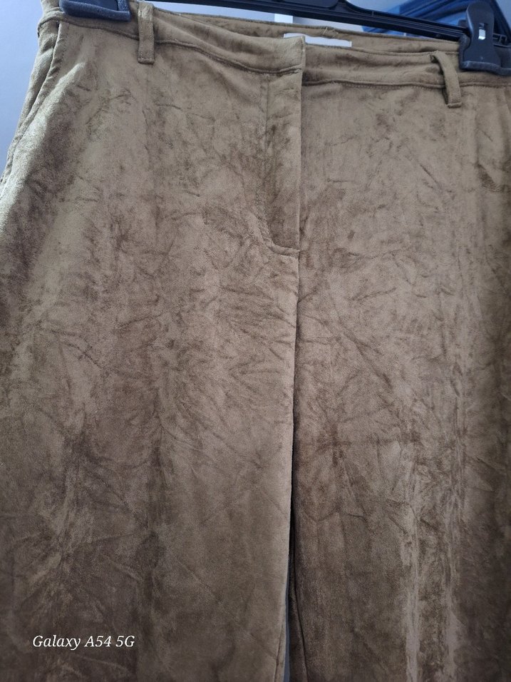 ipekyol Kadın Süet Fermuarlı Pantolon - Görsel 4