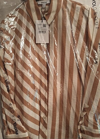 Çizgi Desen Mix Gömlek . - Görsel 6