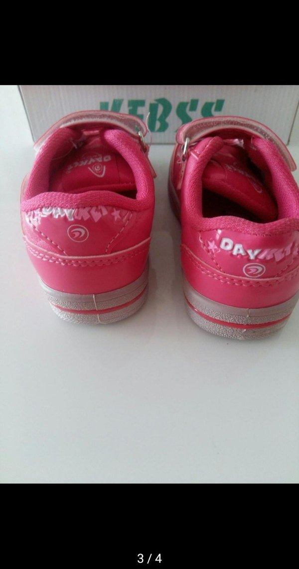 Kız Çocuk Pembe Spor Ayakkabı 22/23 Numara - Görsel 2