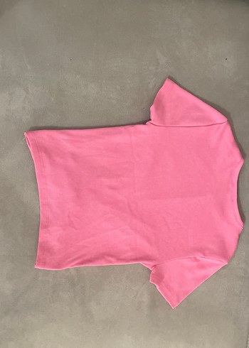 pembe kısa bluz - Görsel 2