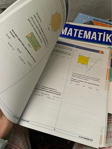 Apotemi ayt matematik 15li deneme