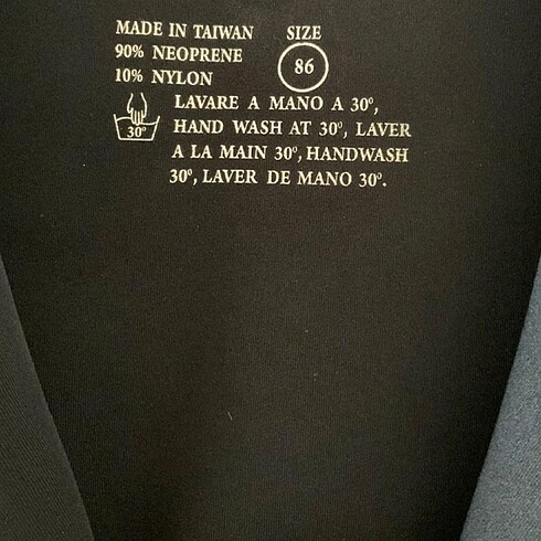 12-18 Ay Beden kırmızı Renk Üç korumalı neoprene mayo