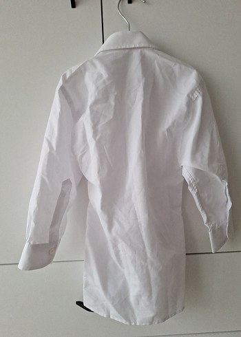 Kiz Çocuk Beyaz Gömlek - Görsel 4