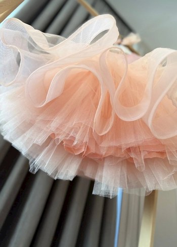 Pulpayetli Kız Çocuk Elbise ve Toka - Görsel 4