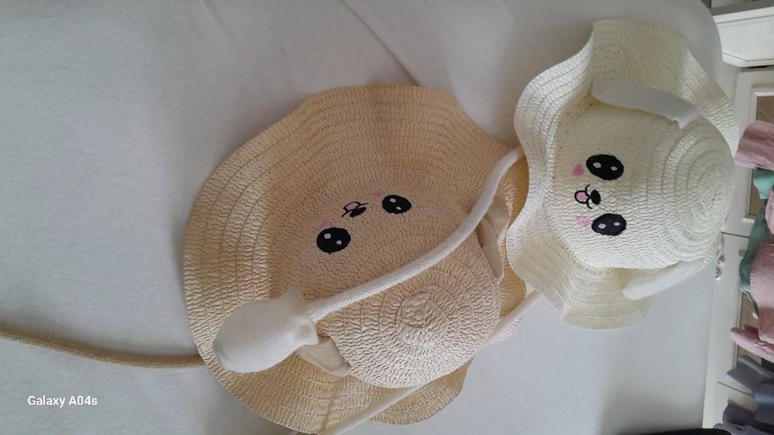 ikisinin fiyati.şakışlı Beyaz Bohem Çocuk Şapkası - Görsel 2