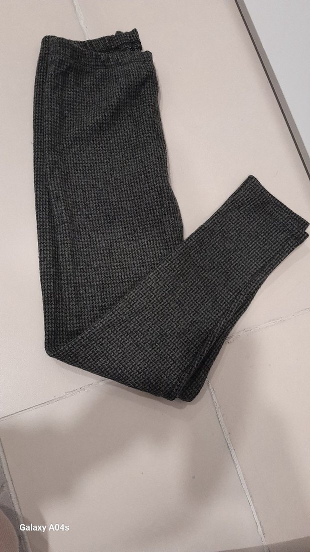 Gri Baskılı Spor Tayt - Görsel 2