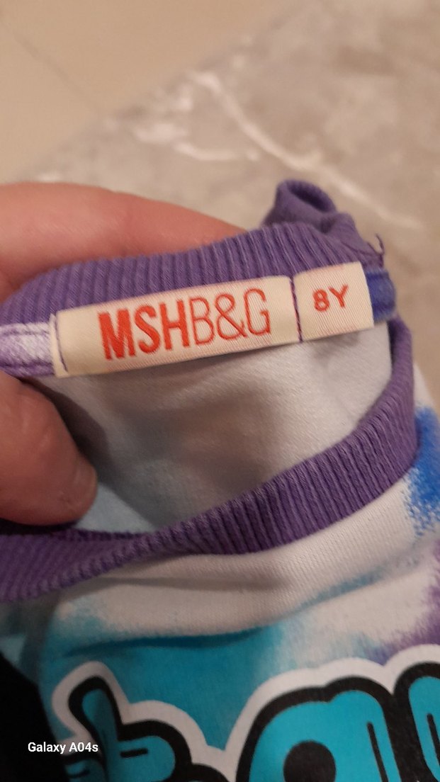 Kız Çocuk Renkli Batik Sweatshirt - Görsel 3