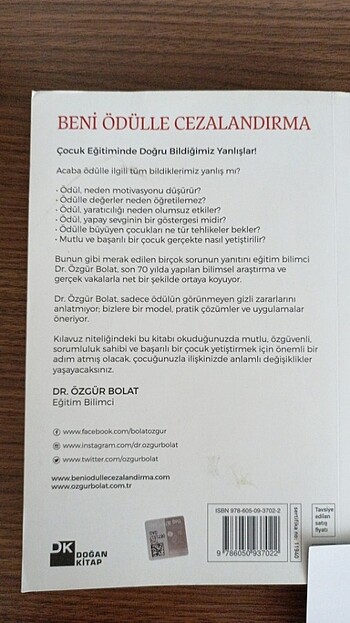  Beni ödülle cezalandırma