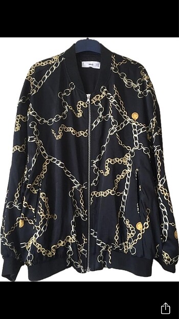 Mango Mango zincirli bomber ceket