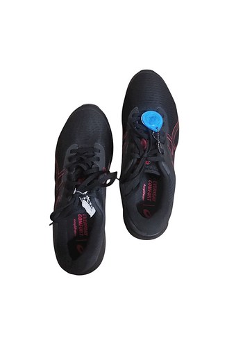 Siyah Kadın Spor Ayakkabı Blok Topuklu - Görsel 4