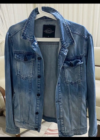 Düğmeli Denim Ceket