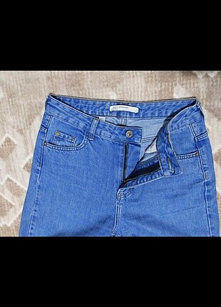 xs Beden mavi Renk Zara Mom Jeans