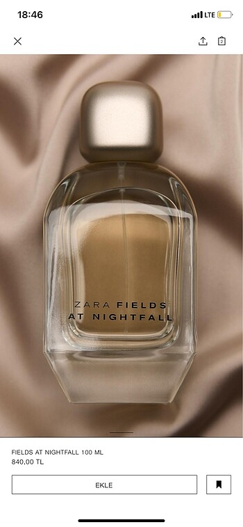 Zara fields at nightfalll
