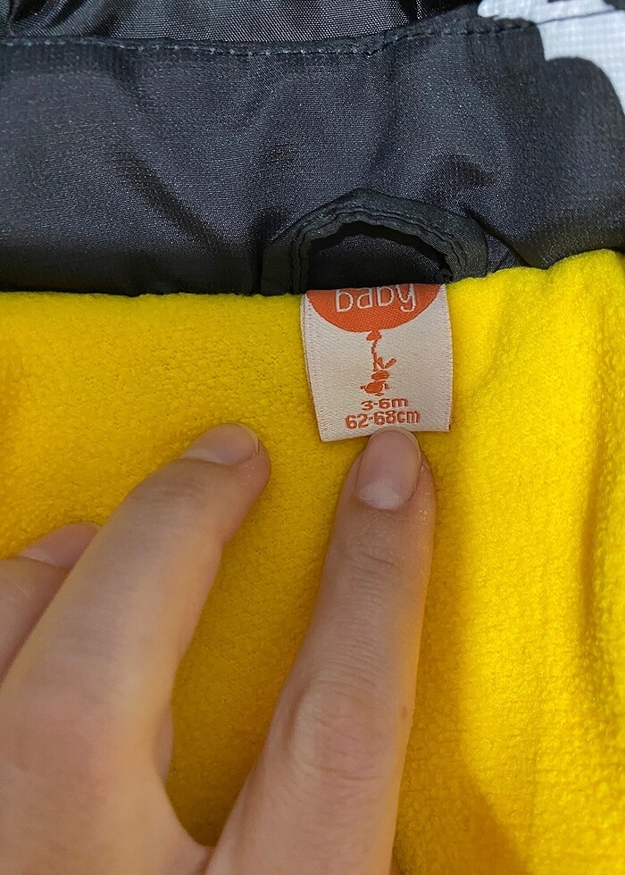 Erkek bebek mont - Görsel 3