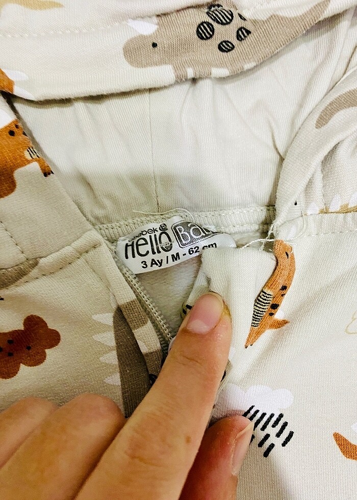 Erkek bebek tulum - Görsel 3