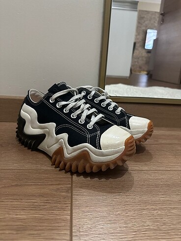 Converse Converse Run Star Motion Siyah Sneaker