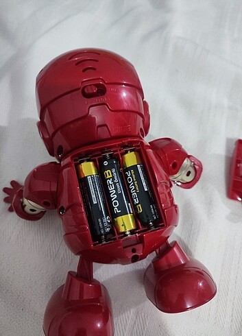  Beden Renk iron man demir adam ışıklı figür oyuncak