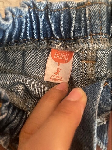 Çocuk kot etek