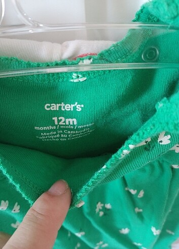 1 Yaş Beden çeşitli Renk Cartes 1 yaş tulum