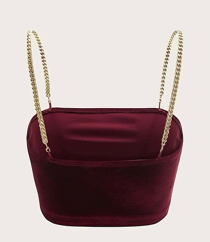 Sheinside shein bordo crop