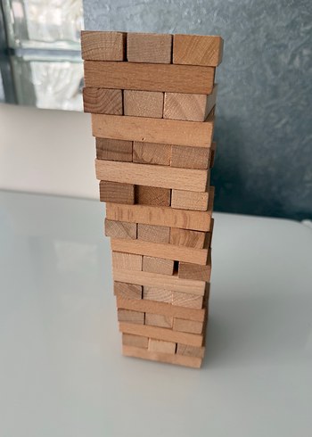 Ahşap Blok Kule Oyunu Jenga