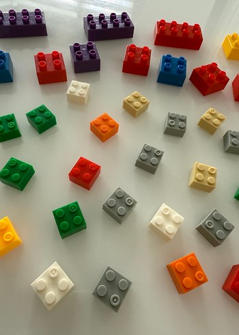 Beden Renk Renkli Lego Blokları Seti