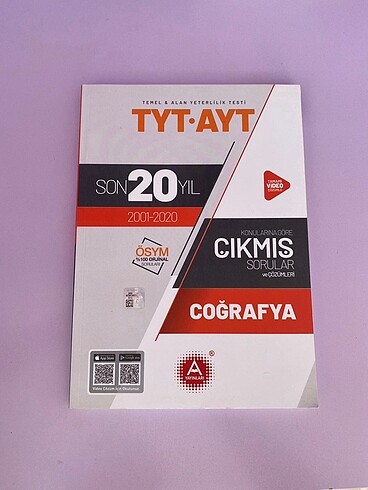 Tyt Ayt Coğrafya Çıkmış Sorular Kitabı